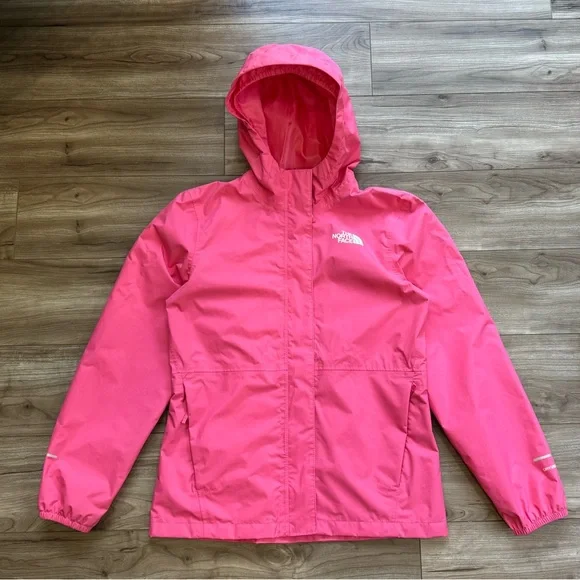 Rain Jacket Girls Pink North Face Coat The North Face Jackets